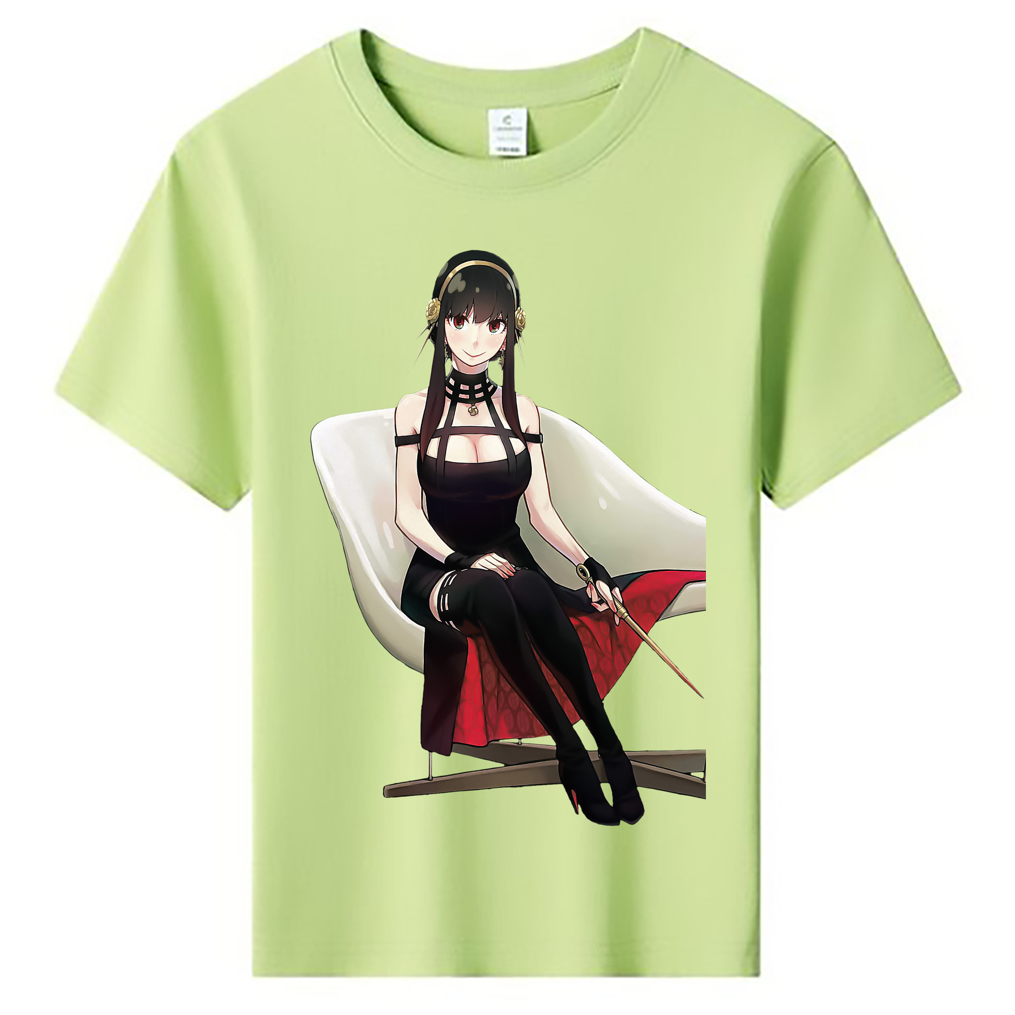 （画像用） SPY×FAMILY间谍家家酒 綿100％キッズTシャツ（フロントプリント）